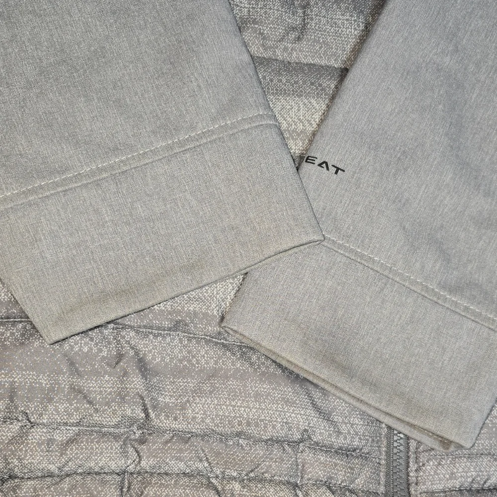 Columbia Omni-heat Men's Heather Gray Hooded Jacket 3XL - Picture 5 of 11